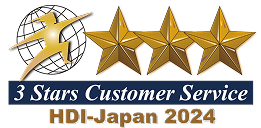 3 Stars Customer Service HDI-Japan 2024