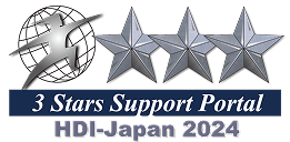 3 Stars Support Portal HDI-Japan 2024