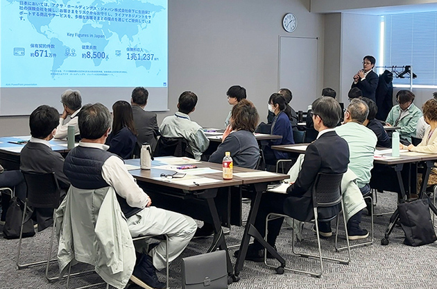 安全運転講習会の様子